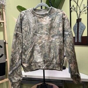 Kacey Musgraves Sweatshirt Womens Medium Camo Crewneck Deeper Well World Tour